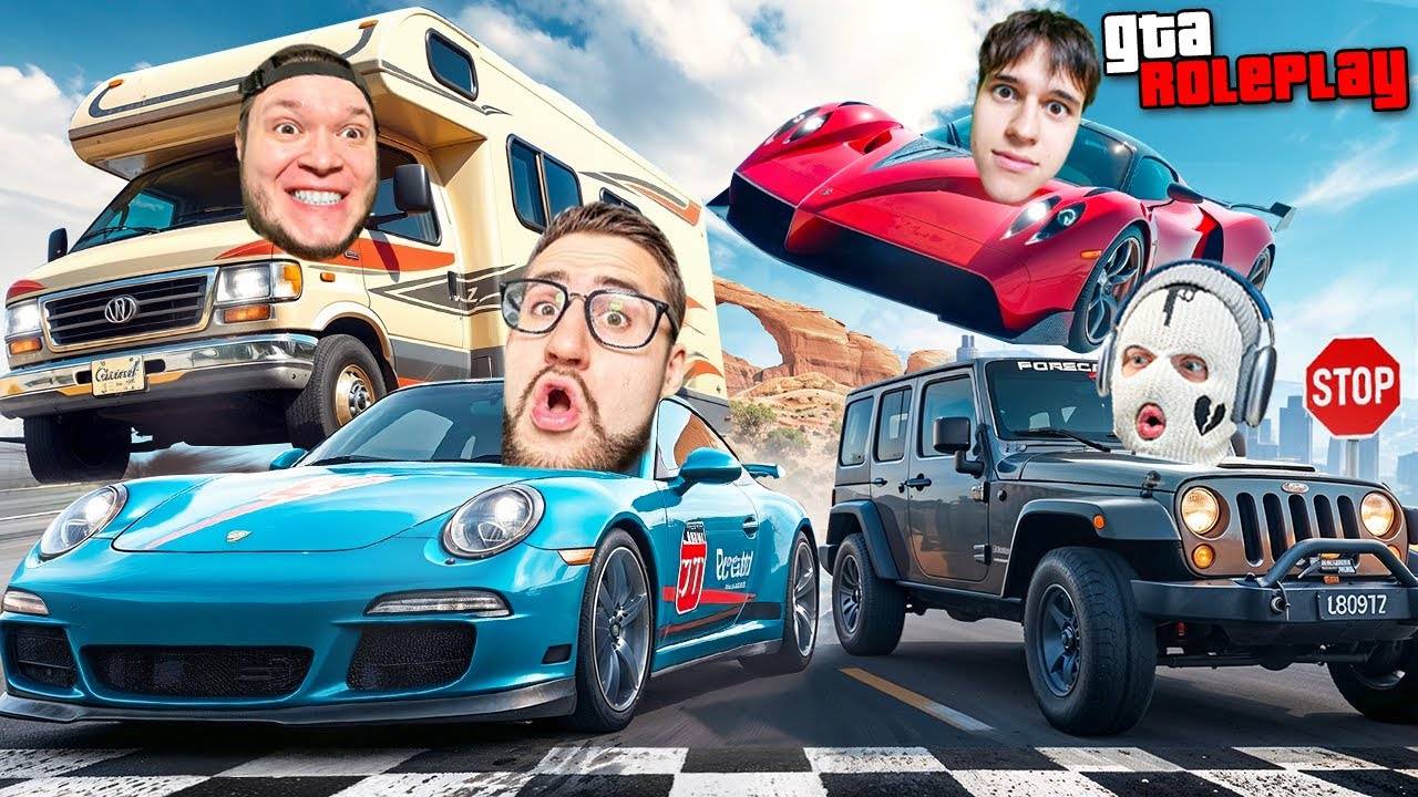 РАССТАВЬ МАШИНЫ ПО ГОНКЕ УМОМ И 10.000.000$ ТВОИ! ГОНКИ С ПЕРЕСАДКАМИ! ВЫБОР РЕШАЕТ ВСЕ! (GTA 5 RP) смотреть онлайн