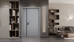 Двустворчатая входная дверь Байкал от завода АСД. Видеообзор