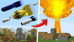 Майнкрафт но у меня ядерная бомба!