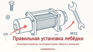 Как правильно ставить лебёдку: от площадки до намотки троса. Ошибки, которые могут подвести