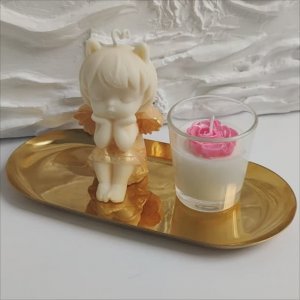 Ангел-свеча и арома-свеча интерьерные