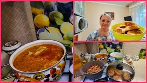 Наготовила на несколько дней // Борщ  // Нежные котлеты // Вкусные пирожки #вгостяхунатальи