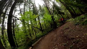 MTB. Checkeril steam locomotive mountain biking.