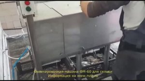 Филетировочная машина для сельди ФМ-60. NVTT.RU