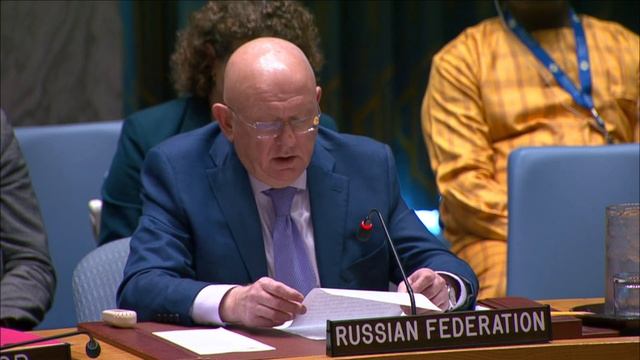 EoV by PR Vassily Nebenzia on Draft Resolution on Sudan