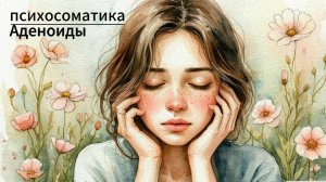 Аденоиды - психосоматика. Мамасоматика №7