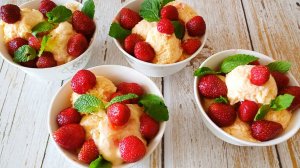 Мороженое белковое💪 без сливок, питательно и очень вкусно!