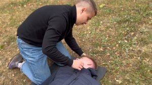 Осмотр пострадавшего