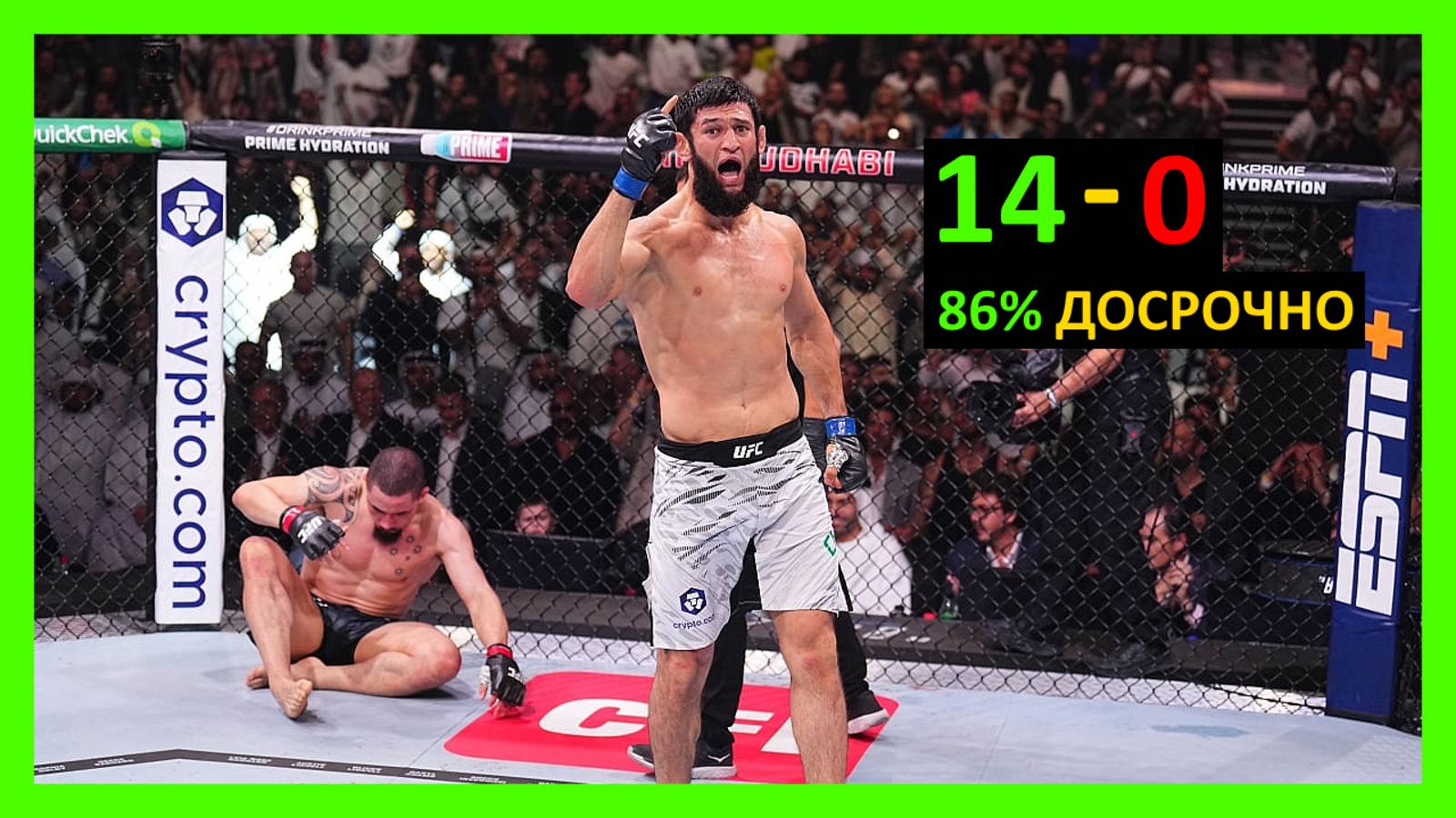 Заберу 3 пояса UFC! Грандиозные планы и история становления Хамзата Чимаева.