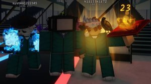 играл в игру в кальмара с друзьями !!