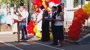 Линейка на День знаний 1 сентября 2025 года в школе гимназии №1 города Пятигорска.