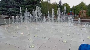 НОВЫЙ ФОНТАН В ГОРОДЕ