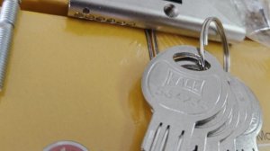 Цилиндр (личинка) замка KALE арт. 164SMC00089 70 мм (30+10+30), ключ-вертушка, никель, 5 ключей