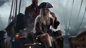 Проклятие капитана. Мрачная пиратская музыка.