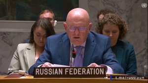 В.А.Небензя на Совете Безопасности ООН по сирийскому «химическому досье», Нью-Йорк 12 сентября 2025