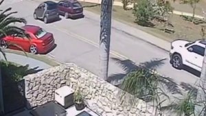 Женщина и парковка