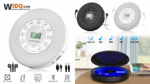 🎶 Портативный Bluetooth CD-плеер | 12 часов воспроизведения, многорежимная музыка! 📀