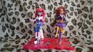 Обзор на Фигурки Монстер Хай, часть 1