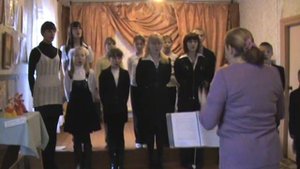 открытый урок по хору часть 1