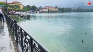 Лугано , Швейцария🇨🇭Прогулка в Пасмурную Погоду По Самому Очаровательному Городу Швейцарии _ Озеро