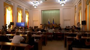 Константин Кузьмин принял участие в пленарном заседании Молодежного Парламента ДНР