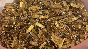 Хороший выход золота из импортных разъёмов