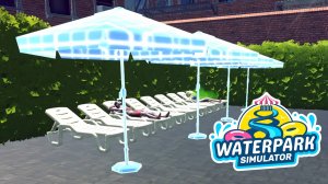 Ремонт и мытье Аквапарка - Waterpark Simulator #7