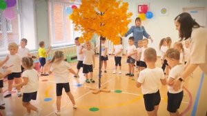 Физкультурное развлечение для детей 4-5 лет "День Знаний" групп 5 и 8