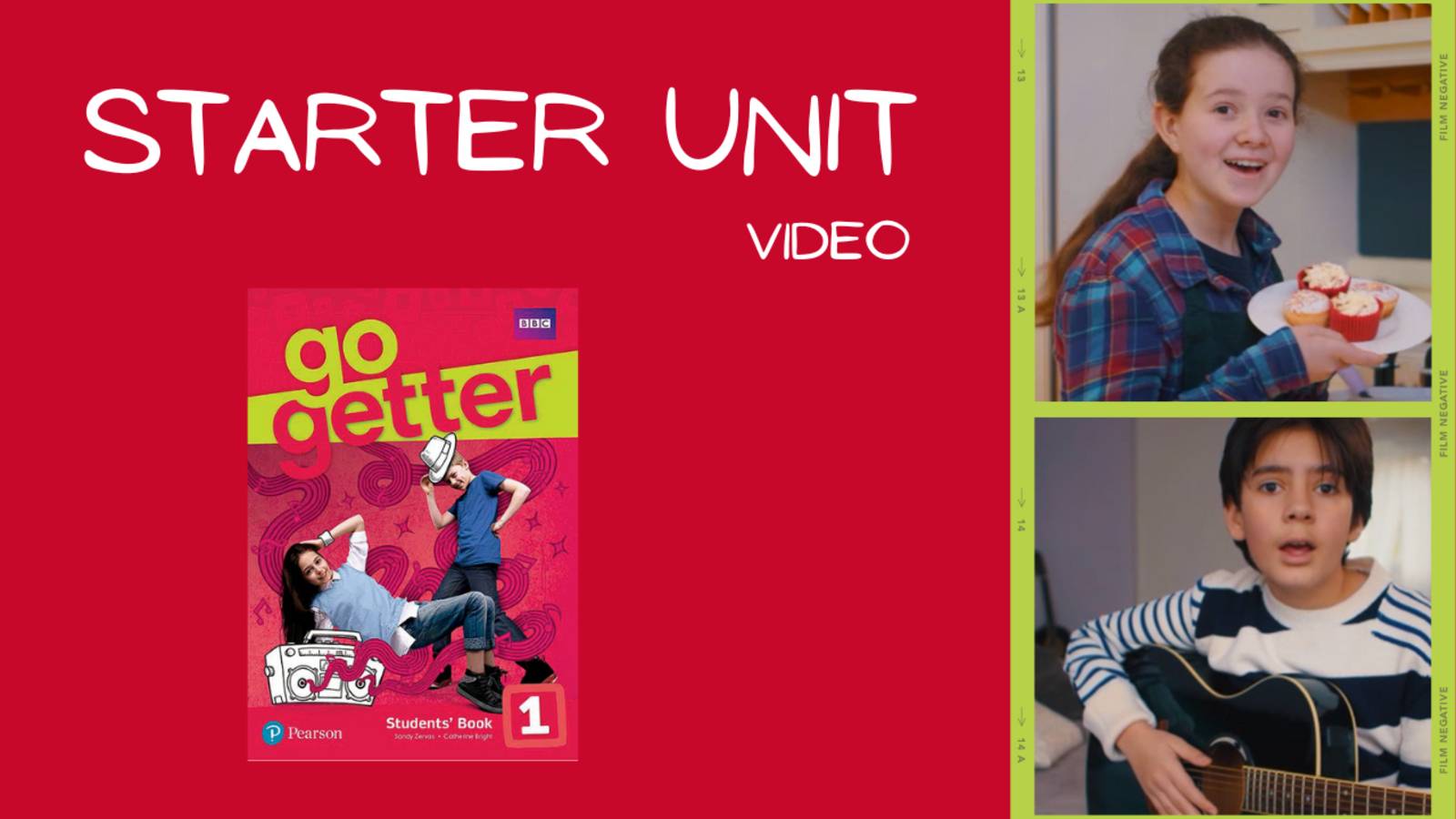 Знакомимся с героями книги Go Getter 1 Unit 0 Get Started