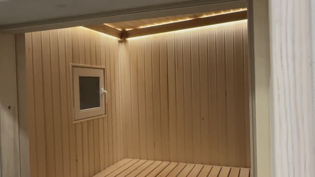 Модульная баня М-3. Интерьер