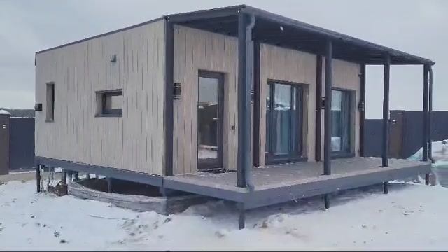 Модульный дом М-3. Внешний вид