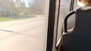 Дзержинский троллейбус. Поездка на троллейбусе ЗиУ-682Г-016.02