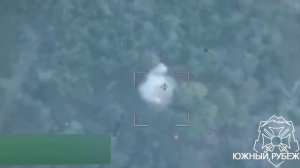 155-мм САУ Богдана вывели из чата операторы FPV-дронов группировки "Юг" в районе н.п. Константиновка