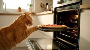 Котики и клубничный пирог