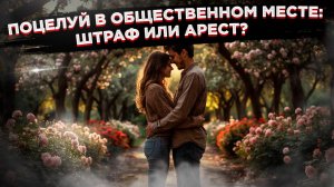 Штраф за поцелуй?😱 Юристы назвали неожиданную статью КоАП, которая может вас удивить!