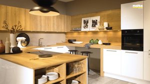 Nolte — «ARTWOOD - Oak Ventura & FINE LACK - High-Gloss White»