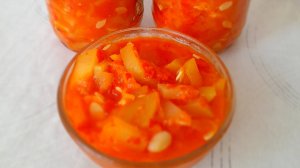 Острые кабачки на зиму