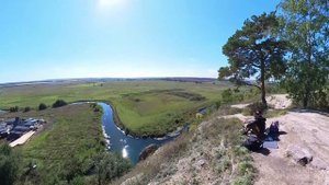 Голубое озеро