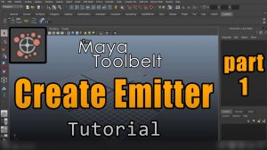 Autodesk Maya - Particle Emitters - Part 1