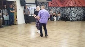 Открытый урок в студии Gente libre, бачата. Дмитрий Белов и Ксения Назарова