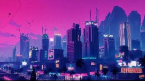 Vaporwave City – Smooth & Chill Retro Beats | Aesthetic Retro Future Music