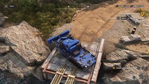 RoadCraft Прохождение 140 (Загрязнение) Тяну дорогу на юг от склада 501