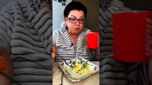 Быстрый перекус салатиком/Мукбанг