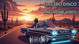 🔥 Cosmic Sunset Vibes 🎧 Chill Funk x Daft Punk Style Lounge Paradise!