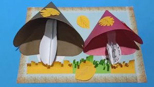 ГРИБЫ В ОСЕННЕМ ЛЕСУ