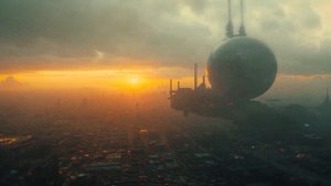 Oberon 5 — Peaceful Ambient Cyberpunk Music for Ethereal Skies On Worlds Afar