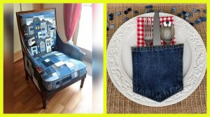 Топ идей: что можно сделать из старых джинсов 👖🧵♻️