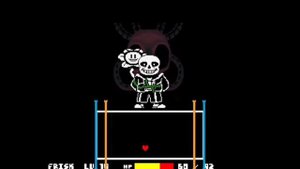 Песня 🎸 флауи🌻 Санса🦴"Под властью" #undertale #song# sans #🙃