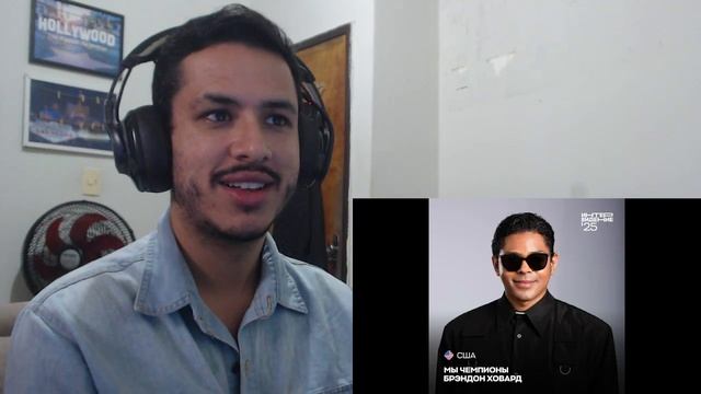 🇧🇷🇺🇸 Brandon Howard - We Are Champions (REACTION) ___ USA INTERVISION 2025
