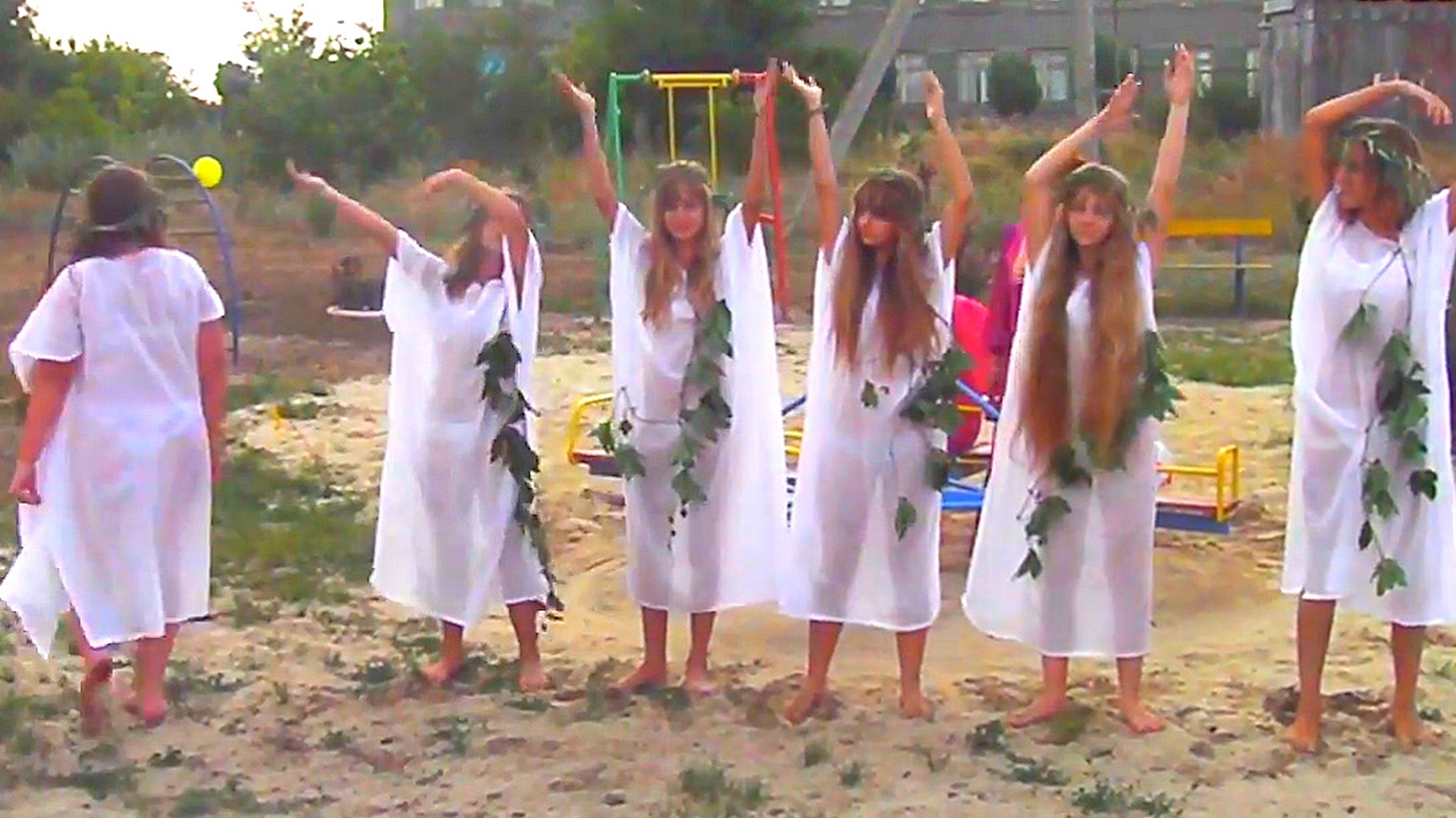 Танец русалок Малая Ивановка смотреть онлайн